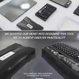 JAKEMY JM-8176 106 in 1 Watch Mobile Phone Disassembly and Repair Tool Kit, JM-8176