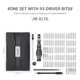 JAKEMY JM-8176 106 in 1 Watch Mobile Phone Disassembly and Repair Tool Kit, JM-8176