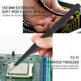 JAKEMY JM-8177 106 in 1 Screwdriver Bit Head Extension Rod Multi-functional Combination Repair Tool Set, JM-8177