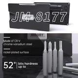JAKEMY JM-8177 106 in 1 Screwdriver Bit Head Extension Rod Multi-functional Combination Repair Tool Set, JM-8177