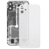 Transparent Frosted Glass Battery Back Cover for iPhone 11, For iPhone 11