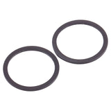 2 PCS Rear Camera Glass Lens Metal Protector Hoop Ring for iPhone 12, For iPhone 12