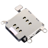 Single SIM Card Holder Socket with Flex Cable for iPhone 12 / 12 Pro, For iPhone 12 / 12 Pro(Single)