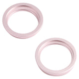 2 PCS Rear Camera Glass Lens Metal Outside Protector Hoop Ring for iPhone 13 mini, For iPhone 13 mini