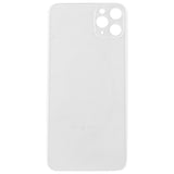 Transparent Glass Battery Back Cover for iPhone 11 Pro, For iPhone 11 Pro(Transparent Glass)