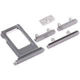 SIM Card Tray + Side Keys for iPhone 12 Pro Max, For iPhone 12 Pro Max (Single card)