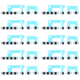 10 PCS Speaker Dustproof Mesh for iPhone 12 Pro Max