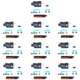 10 PCS Speaker Dustproof Mesh with Frame for iPhone 12 Pro Max