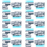 10 Sets Mainboard FPC Connector Sponge Foam Pads for iPhone 13 mini, For iPhone 13 mini