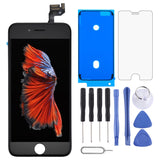 LCD Screen with Front Camera for iPhone 6s, 4 in 1 for i6s with Camera Black