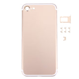 5 in 1 for iPhone 7 (Back Cover + Card Tray + Volume Control Key + Power Button + Mute Switch Vibrator Key) Full Assembly Housing Cover