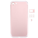 5 in 1 for iPhone 7 (Back Cover + Card Tray + Volume Control Key + Power Button + Mute Switch Vibrator Key) Full Assembly Housing Cover