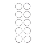 10 PCS Home Button Pads for iPhone 7 Plus & 7, For iPhone 7 Plus & 7