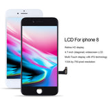 Original LCD Screen for iPhone 8, i8 Original White, i8 Original Black