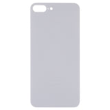 Easy Replacement Big Camera Hole Glass Back Battery Cover with Adhesive for iPhone 8 Plus