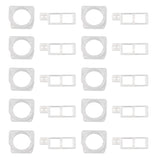 10 Sets for iPhone 8 Plus Front Facing Camera Module Bezel + Sensor Retaining Bracket, For iPhone 8P