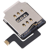 For iPad 8 2020 10.2 A2428 A2429 A2430 SIM Card Holder Socket with Flex Cable, For iPad 8 2020 10.2