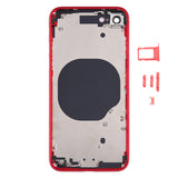 Battery Back Cover with Camera Lens Cover & SIM Card Tray & Side keys for iPhone SE 2020