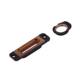 10 PCS 2 in 1 for iPhone SE Charging Port Retaining Brackets + Headphone Jack Rings, For iPhone SE