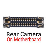 Rear Back Camera FPC Connector On Motherboard for iPhone X, For iPhone X