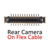 Rear Back Camera FPC Connector On Flex Cable for iPhone XS, For iPhone XS