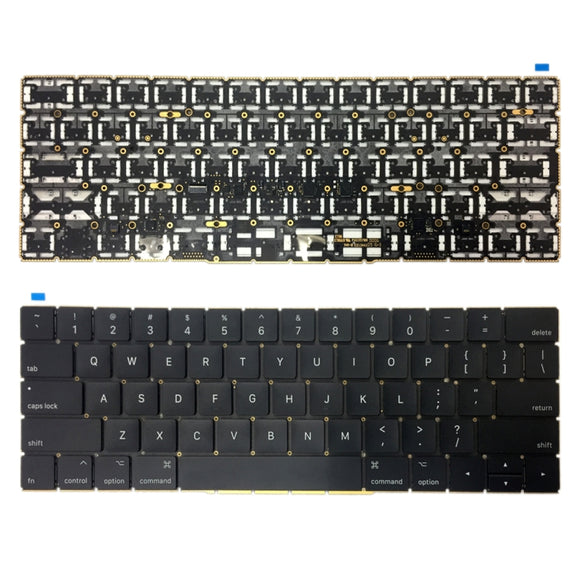 2016 US Version Keyboard for MacBook Pro 15.4 inch A1707 (2016 - 2017) / MacBook Pro 13.3 inch A1706 (2016 - 2017), A1707 (2016-2017)