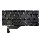 US Version Keyboard for Macbook Retian Pro 15 inch A1398 2013 2014 2015, A1398 (2013-2015)