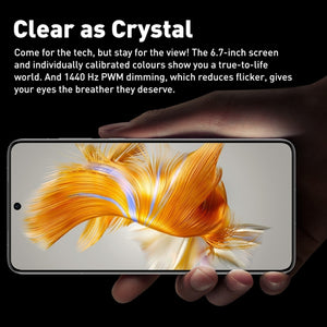 Triple Back Cameras + Dual Front Cameras, In-screen Fingerprint Identification, 6.74 inch Kunlun Glass HarmonyOS 3.0 Qualcomm Snapdragon 8+ Gen1 4G Octa Core up to 3.2GHz, Network: 4G, OTG, NFC, Not Support Google Play, Mate 50 Pro 256GB Corum Glass