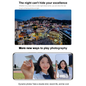 Triple Back Cameras + Dual Front Cameras, Screen Fingerprint Identification, 6.78 inch Magic UI 7.1 Android 13 Qualcomm Snapdragon 8+ Gen 1 Octa Core up to 3.0GHz, Network: 5G, OTG, NFC, Not Support Google Play, Honor 90 Pro 5G 12GB+256GB