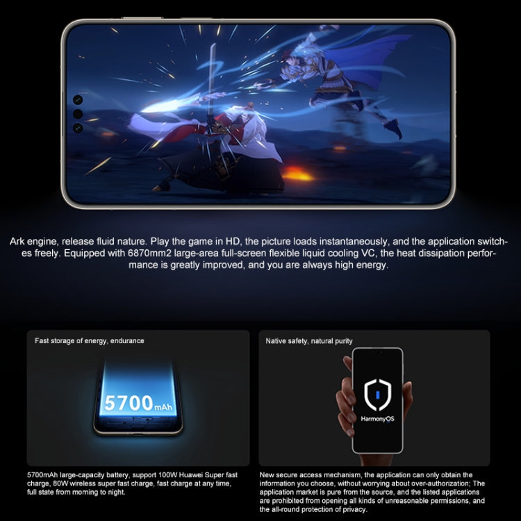 HUAWEI Mate 70 Pro+, 16GB+1TB, Harmony AI, 3D Face & Side Fingerprint Identification, 6.9 inch HarmonyOS 4.3, NFC, OTG, Not Support Google Play, Mate 70 Pro+, 16GB+1TB