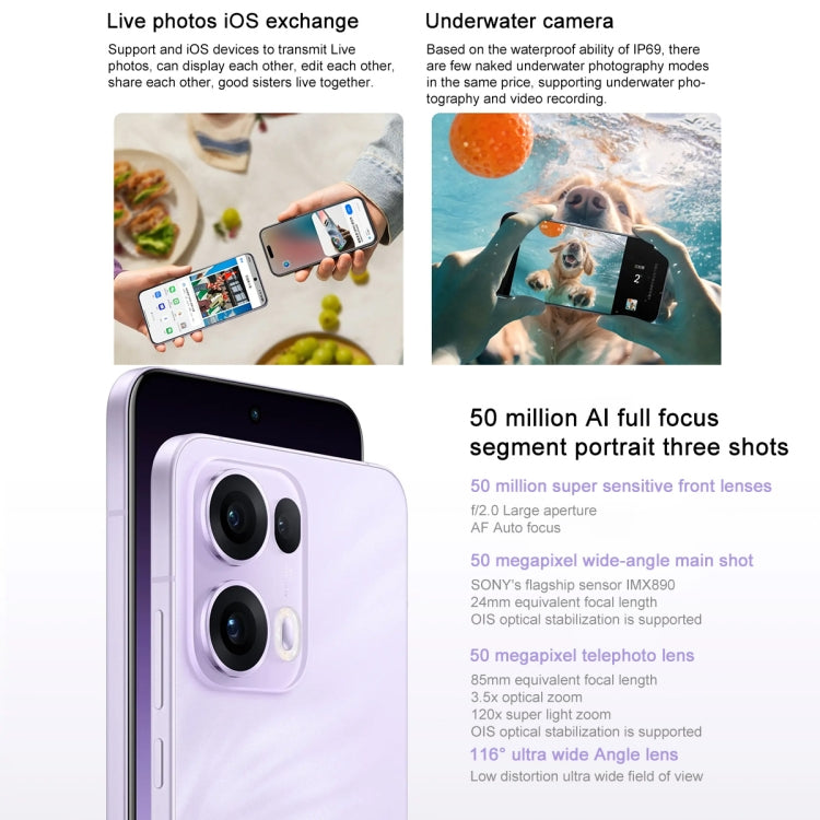 OPPO Reno13 Pro AI Phone, 12GB+256GB, Screen Fingerprint, 6.83 inch ColorOS 15.0 Dimensity 8350 Octa Core, NFC, OTG, Network: 5G, 12GB+256GB, Reno13 Pro, 12GB+256GB