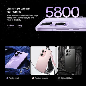 OPPO Reno13 Pro AI Phone, 16GB+512GB, Screen Fingerprint, 6.83 inch ColorOS 15.0 Dimensity 8350 Octa Core, NFC, OTG, Network: 5G, 16GB+512GB, Reno13 Pro, 16GB+512GB