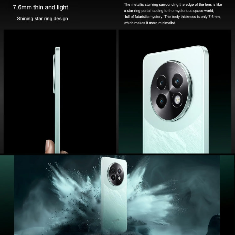 Realme 13 Pro, 12GB+256GB, Screen Fingerprint Identification, 6.67 inch Realme UI 5.0 Dimensity 7300 Octa Core, NFC, Network: 5G, Realme 13 Pro, 12GB+256GB