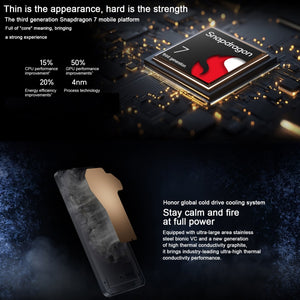 Honor 300, 12GB+512GB, Screen Fingerprint, 6.7 inch MagicOS 9.0 / Android 15 Snapdragon 7 Gen 3 Octa Core, Network: 5G, NFC, OTG, Not Support Google Play