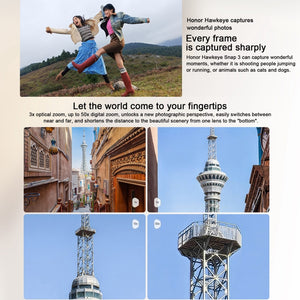 Honor 300 Pro, 12GB+512GB, Screen Fingerprint, 6.78 inch MagicOS 9.0 / Android 15 Snapdragon 8 Gen 3 Octa Core, Network: 5G, NFC, OTG, Not Support Google Play, Honor 300 Pro, 16GB+512GB