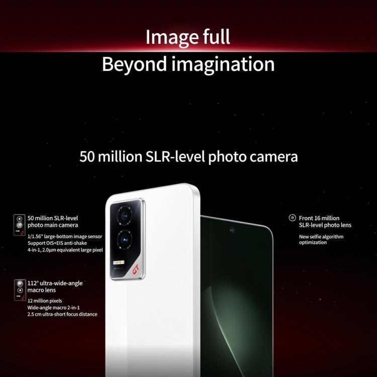 Honor GT, 12GB+512GB, In-screen Fingerprint, 6.7 inch MagicOS 9.0 Android 15.0 Snapdragon 8 Gen 3 Octa Core, Network: 5G, OTG, NFC, 12GB+512GB