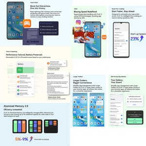Blackview Oscal FLAT 2, 4GB+128GB, 6.6 inch Android 14 Unisoc T606 Octa Core, Network: 4G, 6GB+256GB