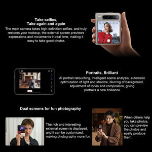 HUAWEI Pura X, 12GB+512GB, Side Fingerprint Identification, 6.3 inch + 3.5 inch HarmonyOS 5.0.1 Octa Core, NFC, OTG, Not Support Google Play