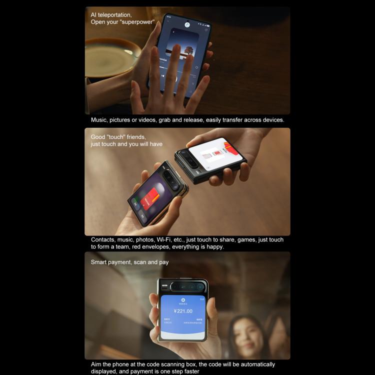 HUAWEI Pura X, 12GB+512GB, Side Fingerprint Identification, 6.3 inch + 3.5 inch HarmonyOS 5.0.1 Octa Core, NFC, OTG, Not Support Google Play