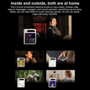 HUAWEI Pura X, 12GB+512GB, Side Fingerprint Identification, 6.3 inch + 3.5 inch HarmonyOS 5.0.1 Octa Core, NFC, OTG, Not Support Google Play