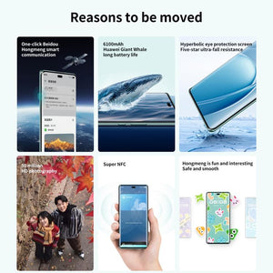 HUAWEI Enjoy 70X, 8GB+512GB, Screen Fingerprint, 6.78 inch HarmonyOS 4.2 Kirin 8000A Hexa Core, Network: 4G, OTG, NFC, Not Support Google Play, 8GB+512GB(Black), 8GB+512GB(Green), 8GB+512GB(Cyan), 8GB+512GB(White)