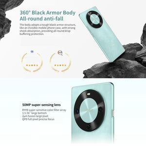 HUAWEI Enjoy 70X, 8GB+512GB, Screen Fingerprint, 6.78 inch HarmonyOS 4.2 Kirin 8000A Hexa Core, Network: 4G, OTG, NFC, Not Support Google Play, 8GB+512GB(Black), 8GB+512GB(Green), 8GB+512GB(Cyan), 8GB+512GB(White)