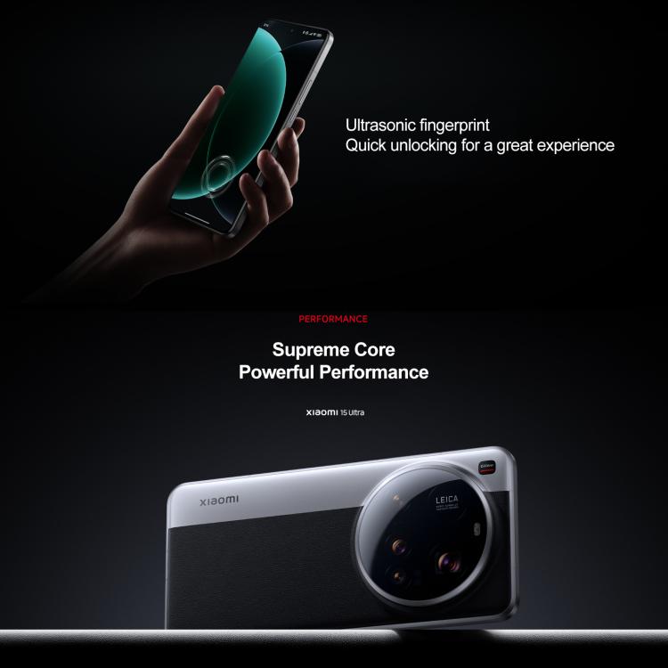 Xiaomi 15 Ultra,16GB+1TB, 3D Ultrasonic Fingerprint, 200MP Camera, 6.73 inch Xiaomi HyperOS 2 Snapdragon 8 Elite Octa Core 3nm, NFC, Network: 5G, 16GB+1TB