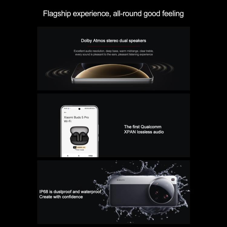 Xiaomi 15 Ultra,16GB+1TB, 3D Ultrasonic Fingerprint, 200MP Camera, 6.73 inch Xiaomi HyperOS 2 Snapdragon 8 Elite Octa Core 3nm, NFC, Network: 5G