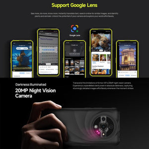 Ulefone Armor X31, 6GB+128GB, Night Vision, IP68/IP69K Rugged Phone, 6.56 inch Android 14 MediaTek Helio G91 Octa Core, Network: 4G, NFC, OTG, Armor X31