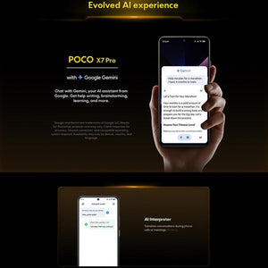 Xiaomi POCO X7 Pro 5G Global, 12GB+256GB, In-screen Fingerprint, 6.67 inch Xiaomi HyperOS 2 MediaTek Dimensity 8400-Ultra Octa Core, NFC, Network: 5G, 12GB+256GB