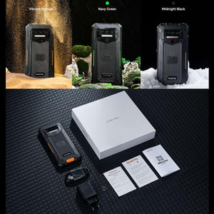 Oukitel WP23 Plus Rugged Phone, 8GB+256GB, 6.52 inch Android 14.0Unisoc T606 Octa-core, NFC, OTG, Network: 4G, WP23 Plus
