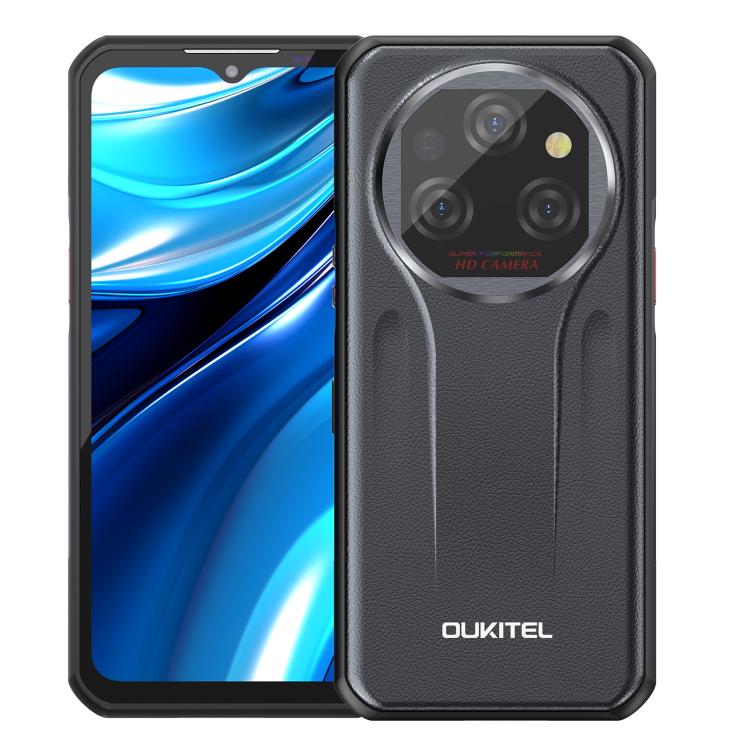 Oukitel WP39 Pro 5G Rugged Phone, 12GB+512GB, Night Vision, Fingerprint Identification, 6.6 inch Android 14 MediaTek Dimensity 6300 Octa Core, NFC, OTG, Network: 5G, WP39 Pro 5G