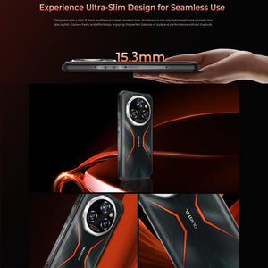 Oukitel WP55 5G Rugged Phone, 12GB+256GB, 108MP Camera, Fingerprint Identification, 6.6 inch MediaTek Dimensity 7025 Octa Core, NFC, OTG, Network: 5G, WP55