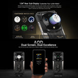 Ulefone Armor 28 Pro Rugged Phone, 16GB+512GB, Night Vision, 10600mAh, 6.67 inch + 1.04 inch Android 15 MediaTek Dimensity 7300 Octa Core, Network: 5G, NFC